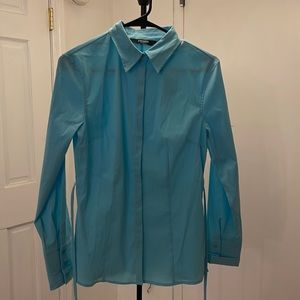 NWT Express button down blouse. Size 7-8 stretch material